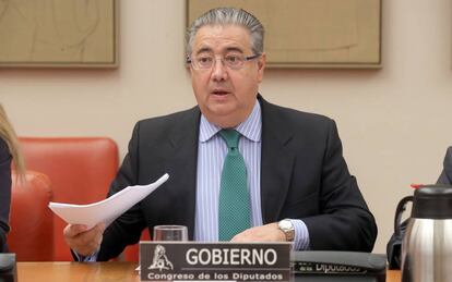 El ministro, durante su comparecencia de este martes.