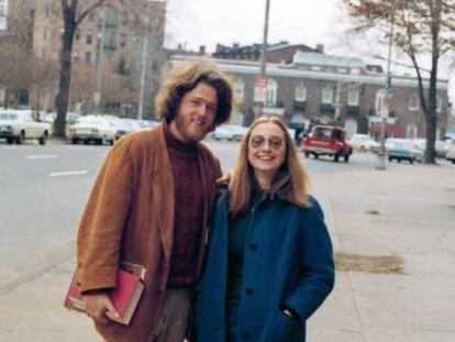 Bill y Hillary Clinton en Arkansas en los a&ntilde;os sesenta.