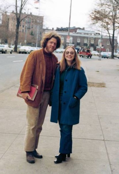 Bill y Hillary Clinton en Arkansas en los años sesenta.