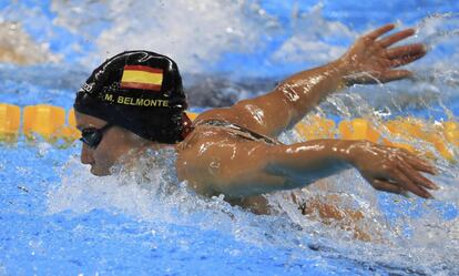 La nadadora española Mireia Belmonte, flamante campeona olímpica en la prueba de 200 metros mariposa, ha subrayado que "ganar la medalla de oro es lo máximo que se puede conseguir".