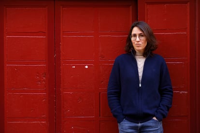 L'escriptora Eva Baltasar, el 6 de març a Barcelona.