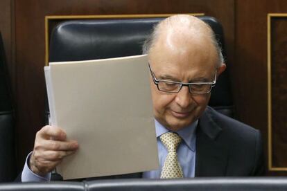 El ministro de Hacienda, Cristóbal Montoro.