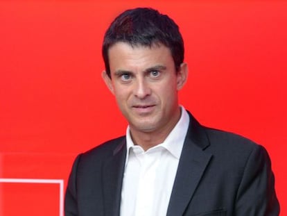 Manuel Valls, candidato en las primarias del PS franc&eacute;s