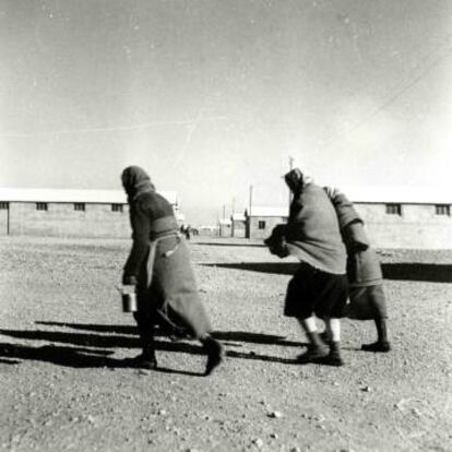 Campo de concentración de Rivesaltes, en 1942.