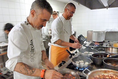 Sergi Arola, cocinero.