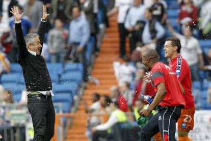 Preciado celebra la victoria.