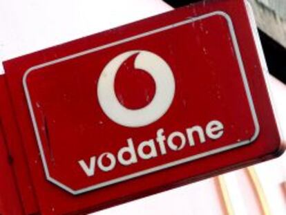 Logotipo de Vodafone.
