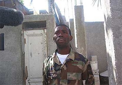 El jefe de las milicias haitianas, Guy Philippe.