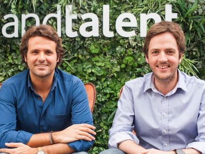 Félix Ruiz, Juan Urdiales y Felipe Navío, fundadores de Jobandtalent. Imagen cedida por Jobandtalent.