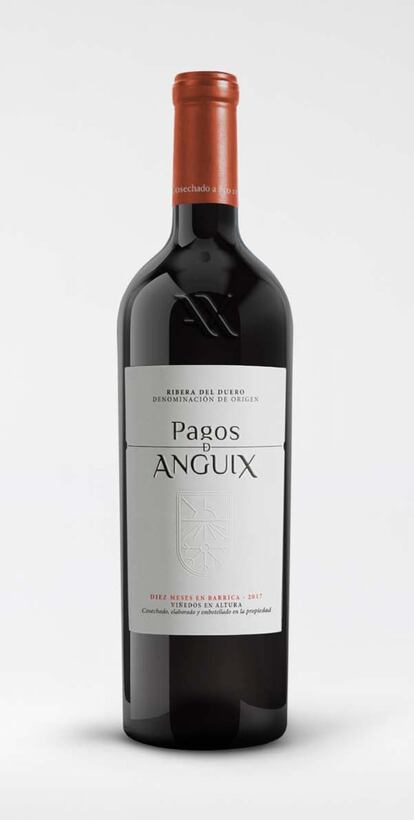 De estreno. Pagos de Anguix es el nuevo proyecto en Ribera del Duero de J&C Prime Brands, grupo vitivinícola compuesto por Juvé & Camps, Propietat d’Espiells, Primeras Marcas y la bodega burgalesa, que se estrena con la presentación de Pagos de Anguix 2017. Un total de 77 hectáreas en el extremo norte de la denominación de origen componen sus viñas en propiedad, que cuenta con 35 de ellas en ecológico.  Vino de un profundo color rojo picota con intensas notas de grosellas negras y moras, con un fondo especiado. En boca se muestra opulento y goloso. Precio: 24 euros.