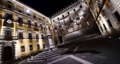 Sede del banco italiano Monte dei Paschi de Siena. 