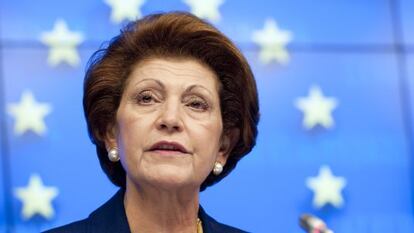 La comisaria europea de Educación, Androulla Vassiliou.