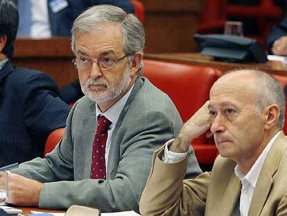 José Ramón Beloki (PNV) y Francisco Rodríguez (BNG).