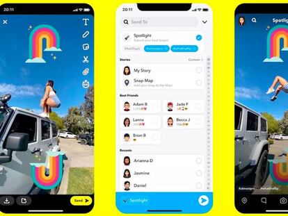 Snapchat quiere competir con TikTok: Spotlight, los videos cortos de la red social