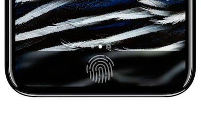 Recreación del Touch ID del iPhone 8 bajo la pantalla