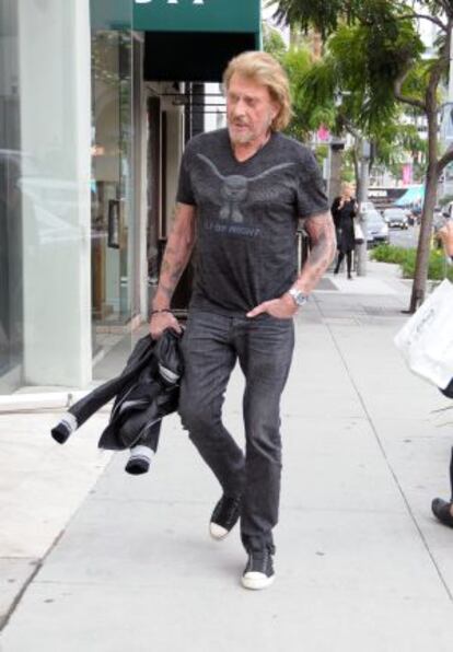 Johnny Hallyday.