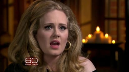 Coincidiendo con los comentarios de Lagerfeld, Adele reapareció en la televisión tras una delicada operación por unos pólipos que tenía en la garganta en noviembre de 2011. En una entrevista concedida a la CBS, la cantante dijo que había sido muy duro no poder hablar y reconoció que, para comunicarse, utilizaba una aplicación que reproducía verbalmente lo escrito.