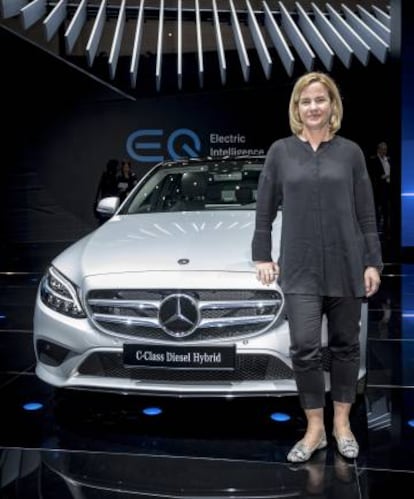 Brita Seeger, máxima responsable de Ventas y Marketing de Mercedes Benz Auto.