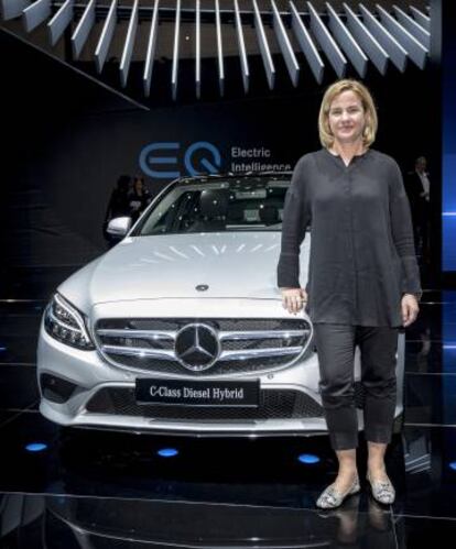 Brita Seeger, máxima responsable de Ventas y Marketing de Mercedes Benz Auto.