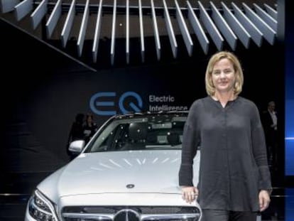 Brita Seeger, máxima responsable de Ventas y Marketing de Mercedes Benz Auto.