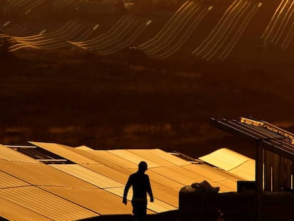 Núñez de Balboa, planta fotovoltaica de Iberdrola (Badajoz). 