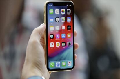 Imagen de un iPhone XR.