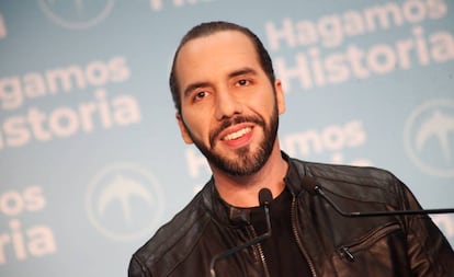 El presidente electo de El Salvador, Nayib Bukele.