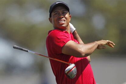 Woods, en una imagen del Masters de Augusta.