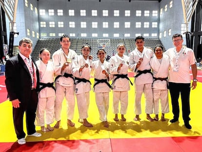 Parte de la Selección mexicana de judo en su participación en los Juegos Panamericanos en República dominicana, junio 2025.