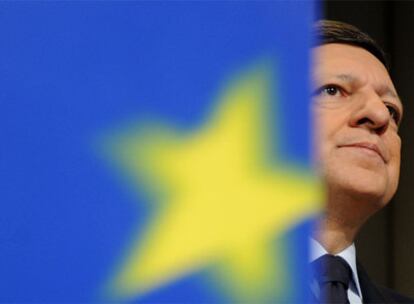 El presidente de la Comisión Europea, José Manuel Durão Barroso, en una rueda de prensa el pasado 4 de marzo.