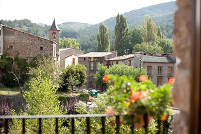 La vista desde Casa Leonardo.