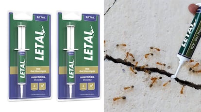 Dos geles insecticidas para colonias de hormigas