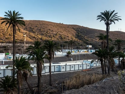 Instalaciones en Barranco Seco, en la isla de Gran Canaria.