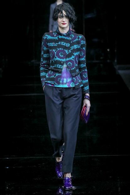 Emporio Armani desfile otono invierno 2015