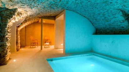 Spa del hotel Can Mascort, en Palafrugell (Girona).