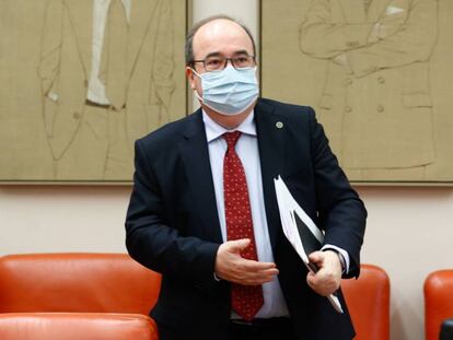 El ministro de Política Territorial y Función Pública, Miquel Iceta.