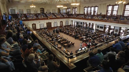 La Cámara de Representanes de Texas en Austin.