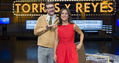 Joaquín Reyes y Mara Torres, presentadores de 'Torres y Reyes' en La 2.