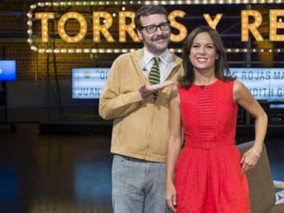 Joaquín Reyes y Mara Torres, presentadores de 'Torres y Reyes' en La 2.