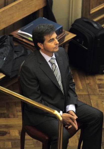 Lluís Corominas, durante el juicio.