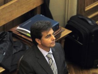 Lluís Corominas, durante el juicio.