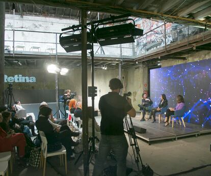 Imagen del evento de Retina celebrado en el centro de arte madrileño La Neomudéjar el pasado martes.