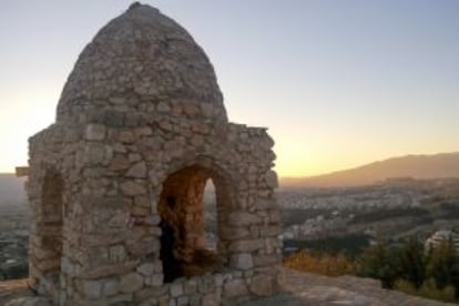 Panorámica desde el pozo sagrado de Gahvareh Did, en Shiraz (Irán).