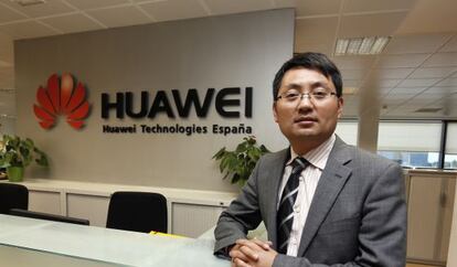 Walter Ji, en la sede de la compañía en Madrid.
