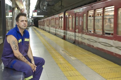 Kike Ferrari en su puesto de trabajo e inspiración.