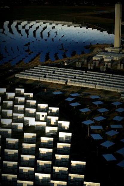 Central termosolar en Sevilla.