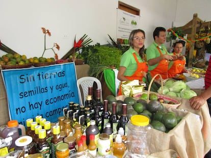 Circuito económico solidario Colyflor, Medellín. Imagen cedida por la Tienda de Comercio Justo Colyflor.