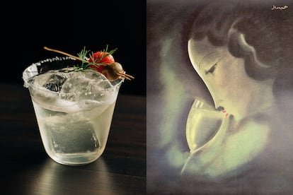 Cócteles clarificados