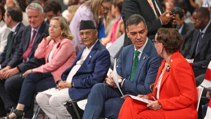Pedro Sánchez en la cumbre de Sevilla de la ONU: “Frente al repliegue de algunos, España ofrece refuerzo”
