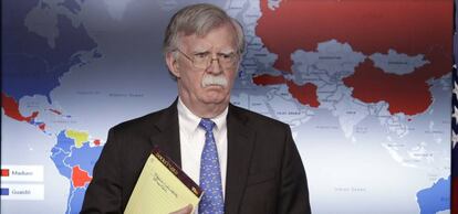 John Bolton, asesor de Seguridad Nacional de Donald Trump.